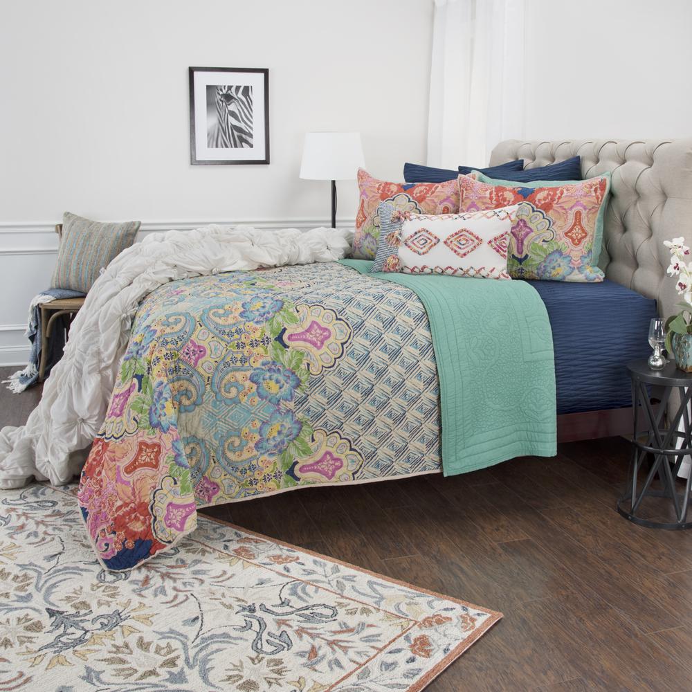 Rizzy Home 20" x 36" King Sham- BT1234. Picture 5