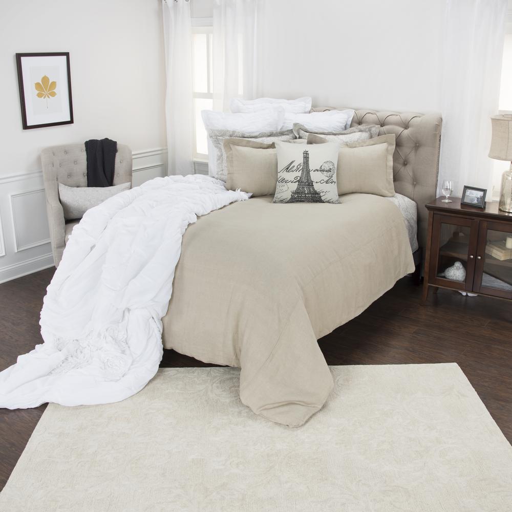 Rizzy Home 20" x 36" King Sham- BT1759. Picture 4