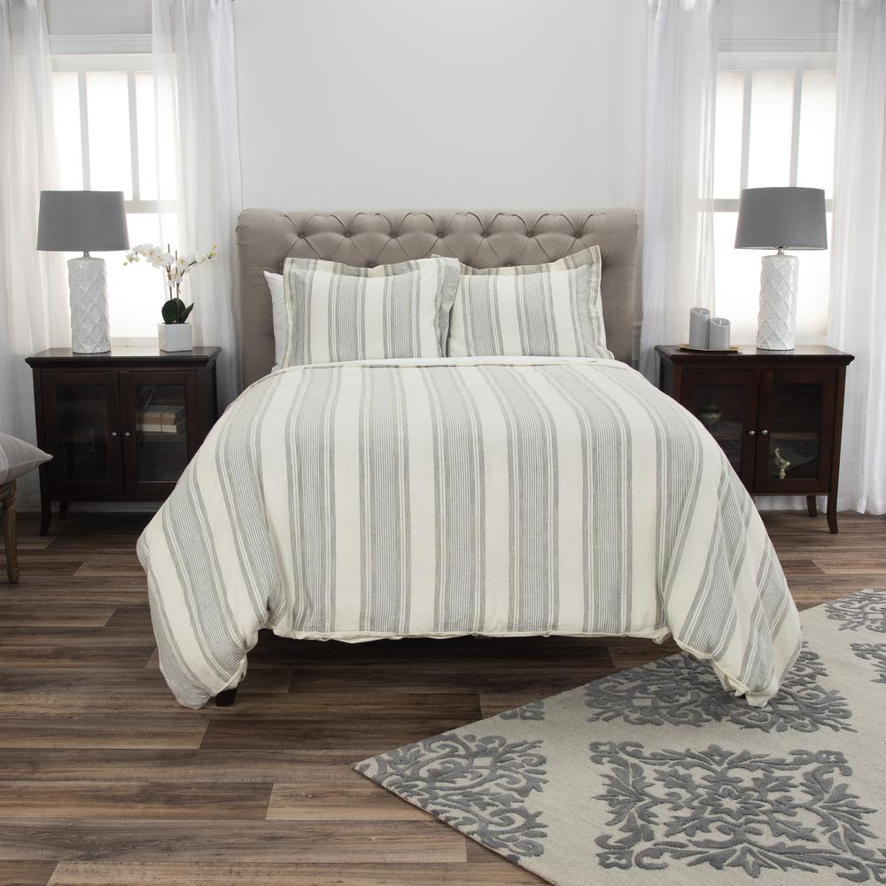 Rizzy Home 20" x 36" King Sham- BT4010. Picture 2