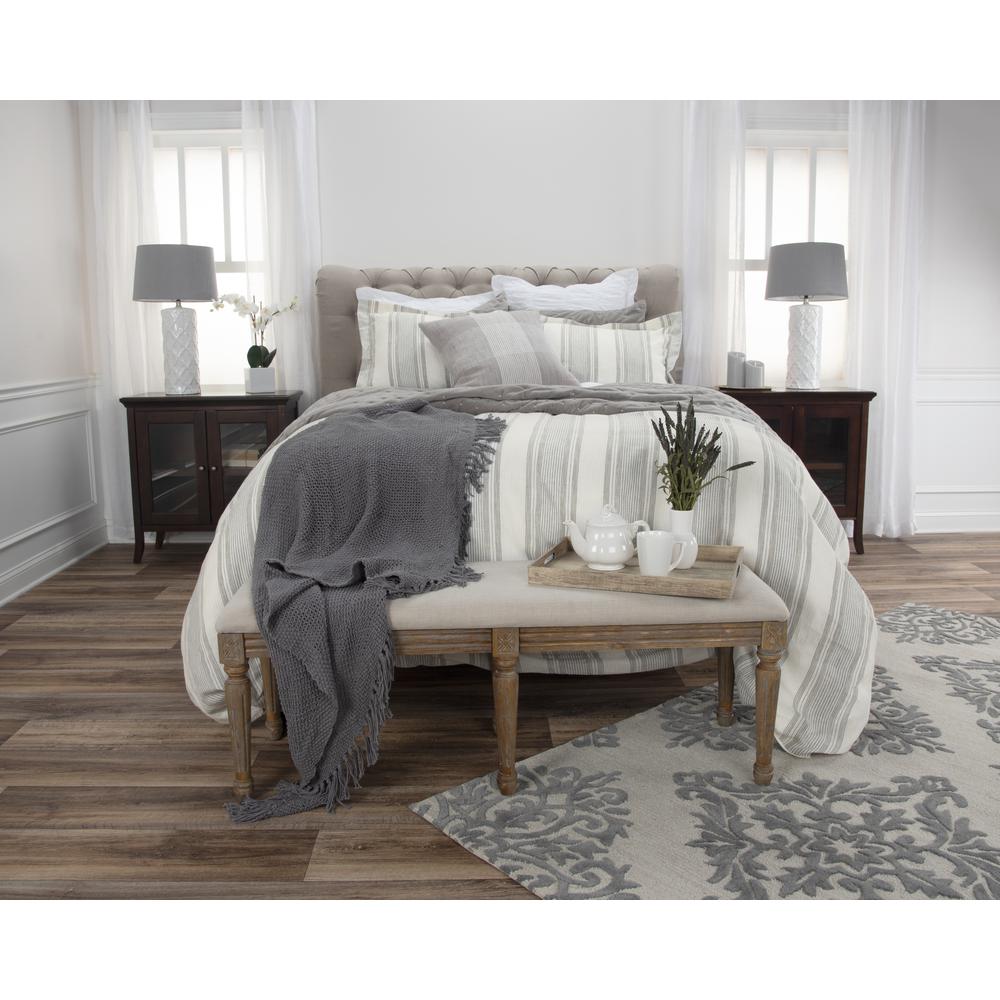 Rizzy Home 20" x 36" King Sham- BT4010. Picture 9