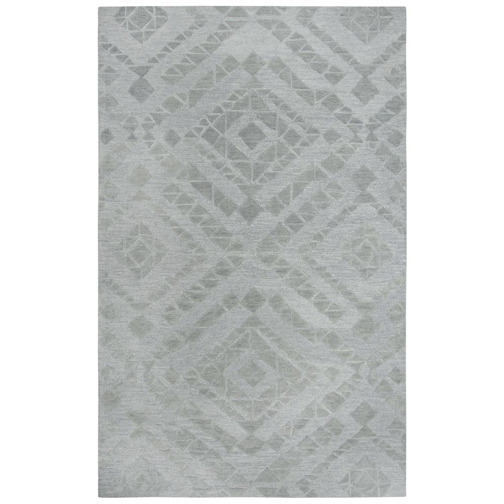8' x 10' Hand-Tufted Rectangle Rug. Picture 4