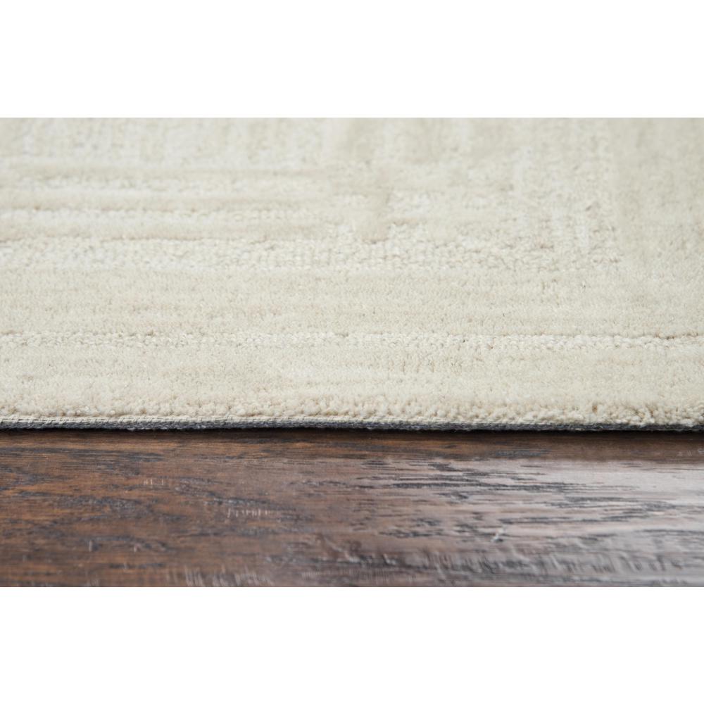 Hand Tufted Cut & Loop Pile Wool Rug, 8' x 10'. Picture 6