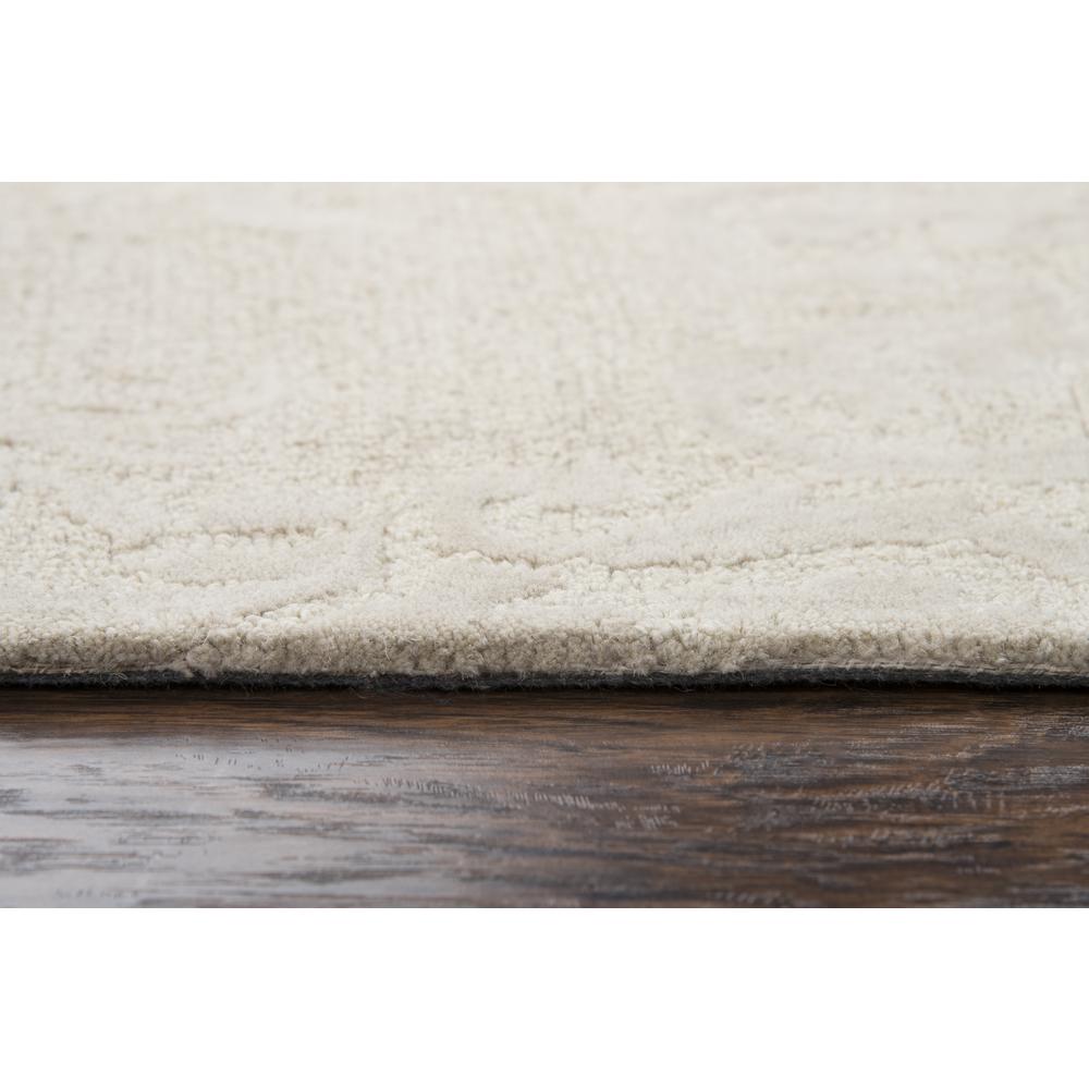 Hand Tufted Cut & Loop Pile Wool Rug, 8' x 10'. Picture 5