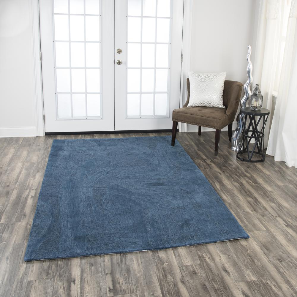 8' x 10' Hand-Tufted Rectangle Rug. Picture 6