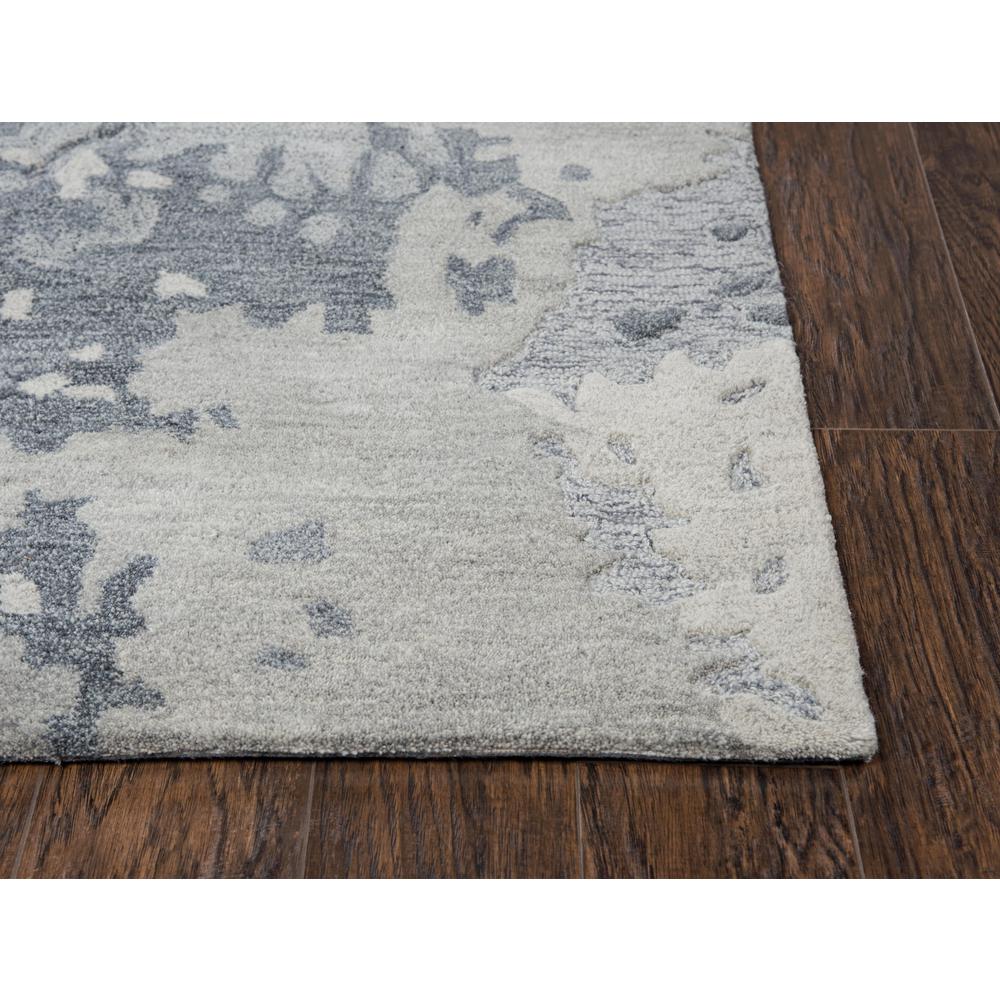 5' x 8' Hand-Tufted Rectangle Rug. Picture 3