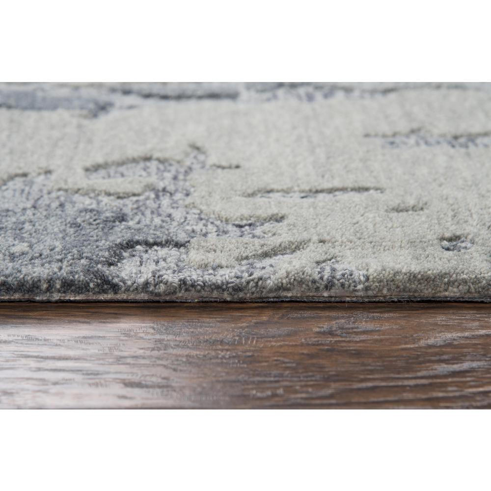 5' x 8' Hand-Tufted Rectangle Rug. Picture 6