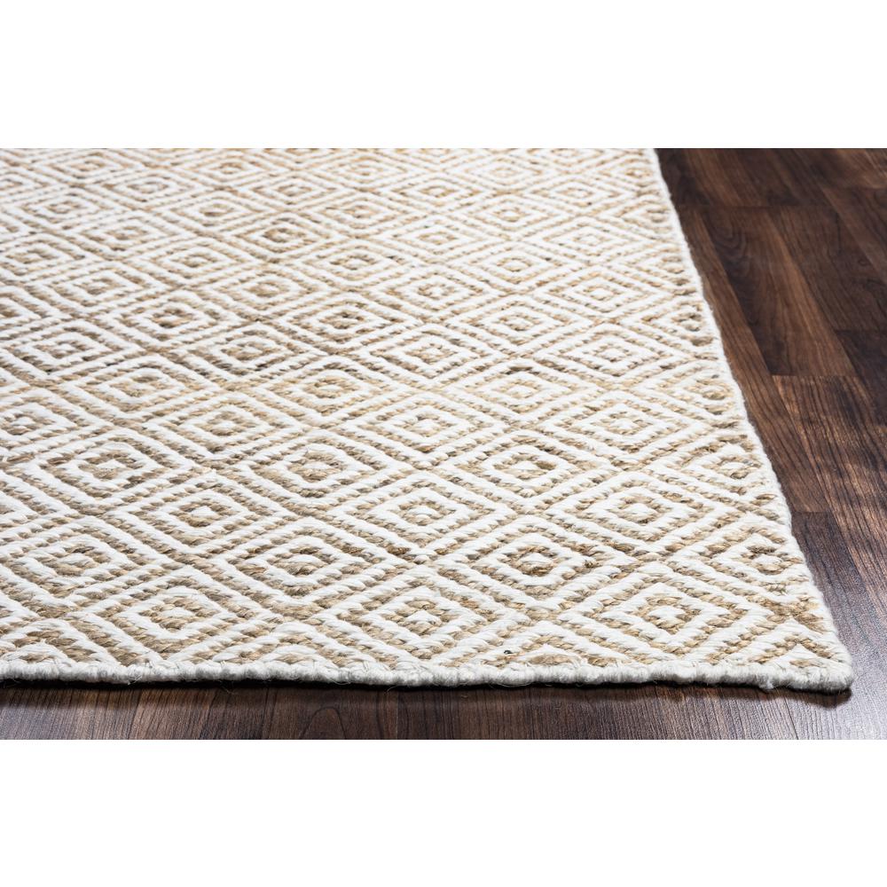 2' x 8' Hand-Woven Rectangle Runner. Picture 2