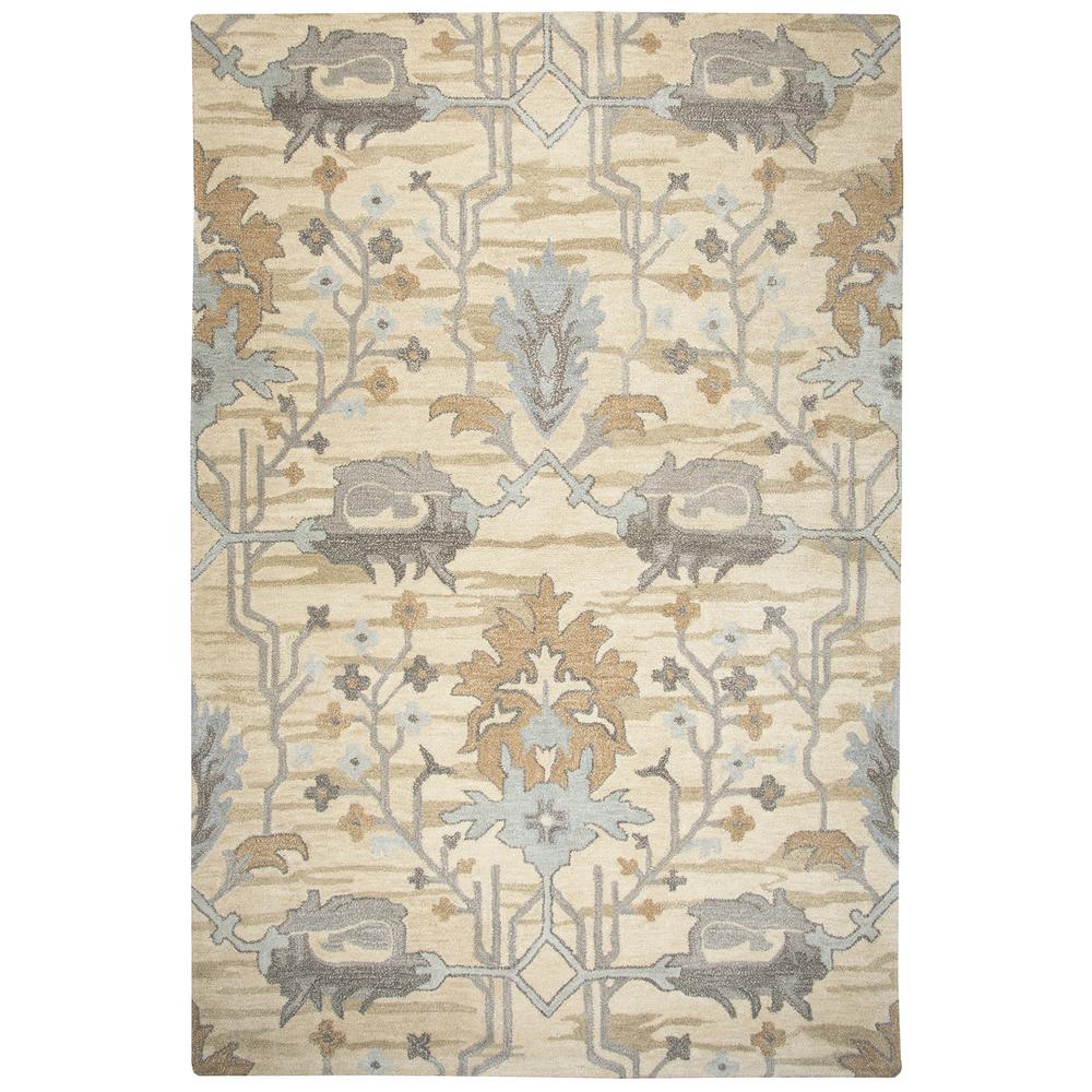 5' x 8' Hand-Tufted Rectangle Rug. Picture 9