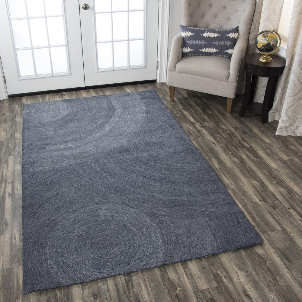 5' x 8' Hand-Tufted Rectangle Rug. Picture 5