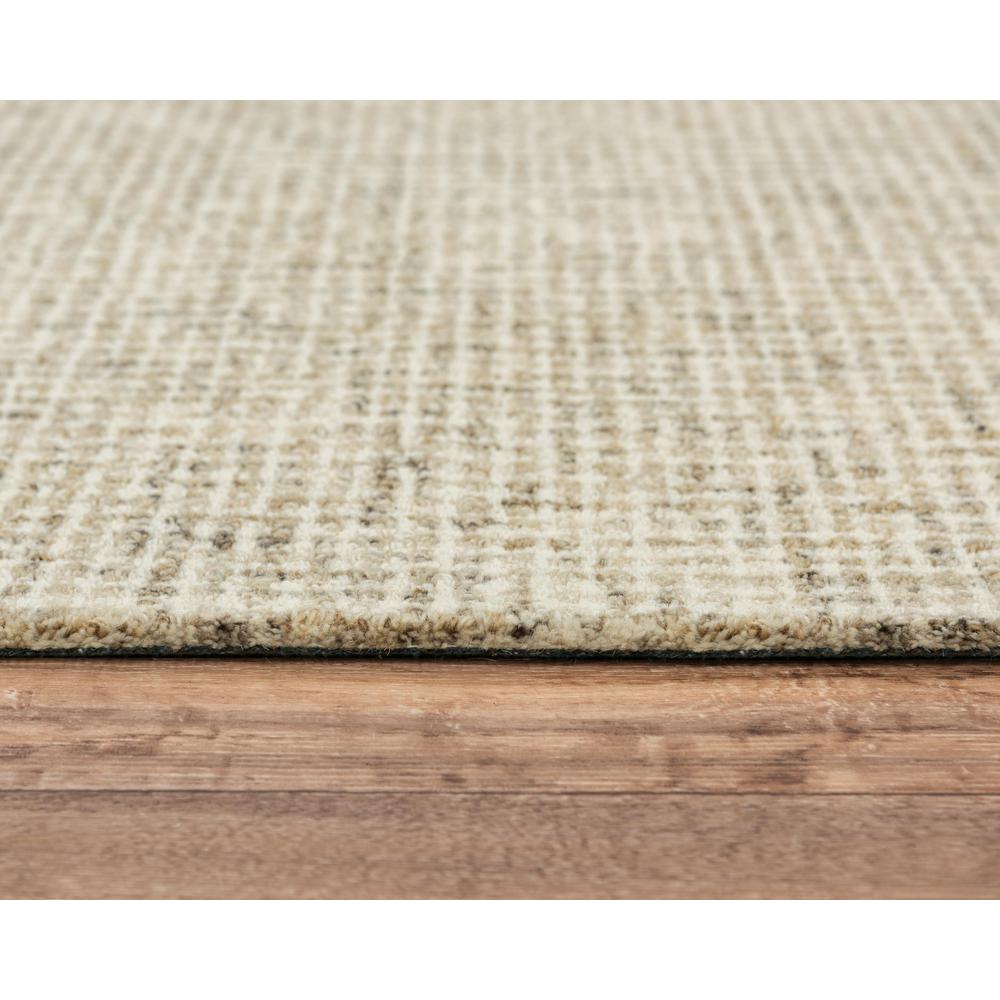 Hand Tufted Loop Pile Wool Rug, 5' x 8'. Picture 6