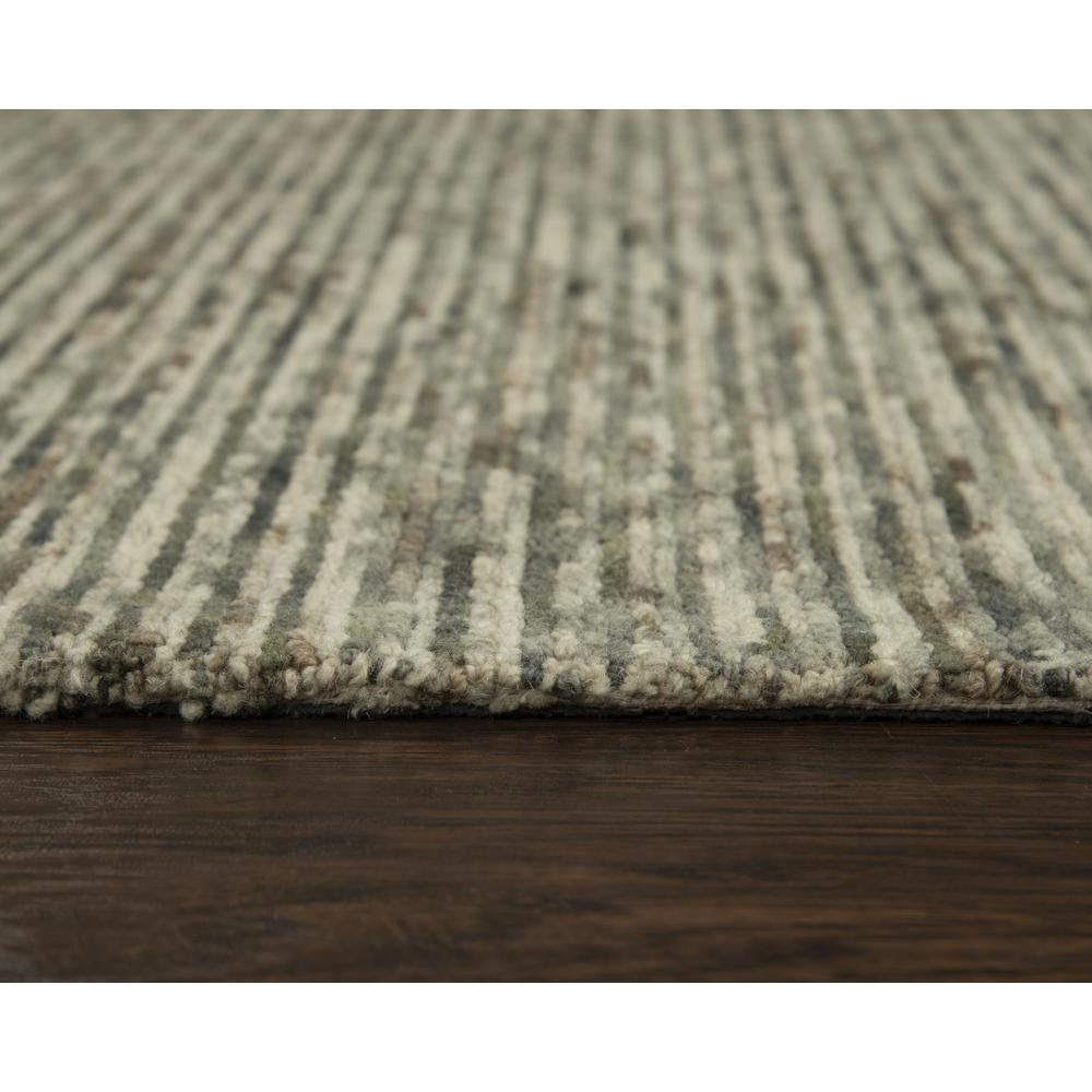 Hand Tufted Loop Pile Wool Rug, 8'6" x 11'6". Picture 6