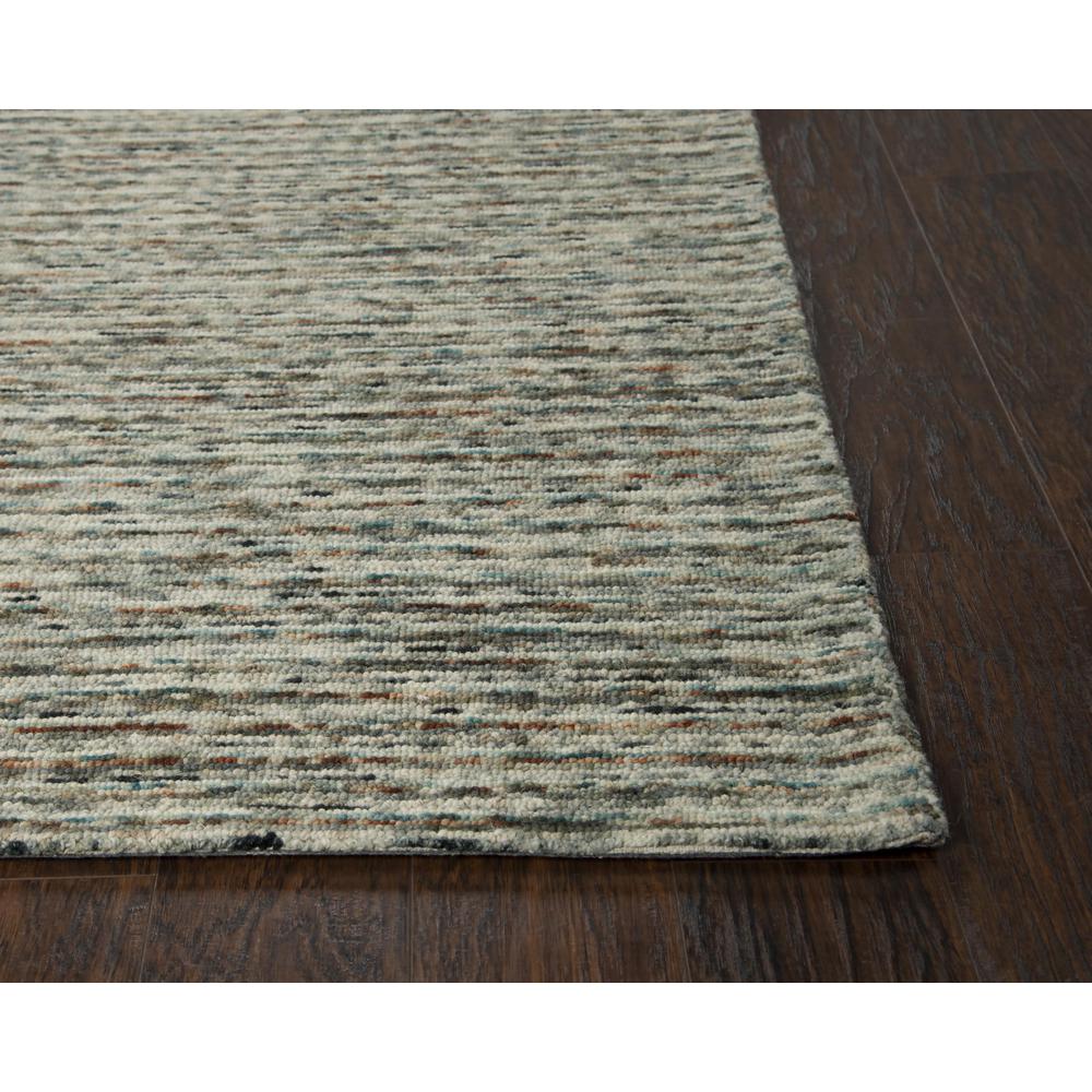 Hand Tufted Loop Pile Wool Rug, 8'6" x 11'6". Picture 3
