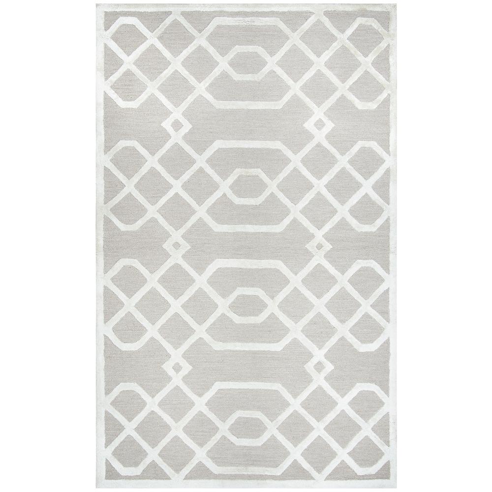 5' x 8' Hand-Tufted Rectangle Rug. Picture 8
