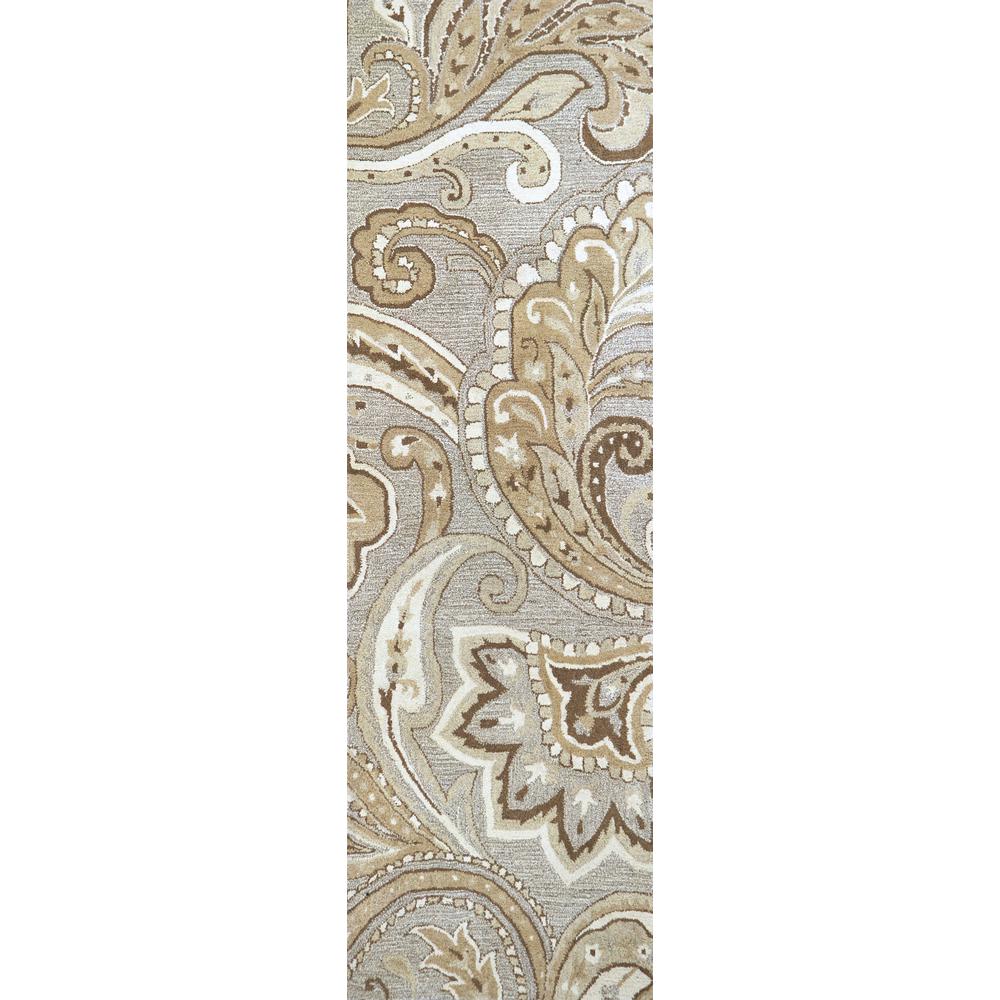 8' x 10' Hand-Tufted Rectangle Rug. Picture 5