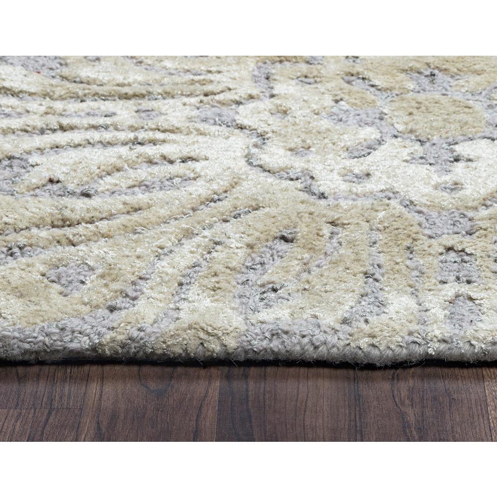 5' x 8' Hand-Tufted Rectangle Rug. Picture 4