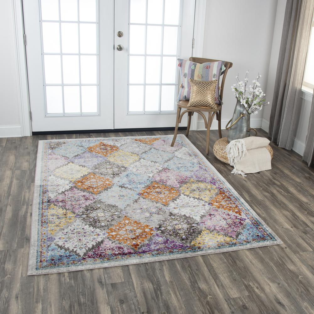 5' x 7" Machine-Made Rectangle Rug. Picture 6