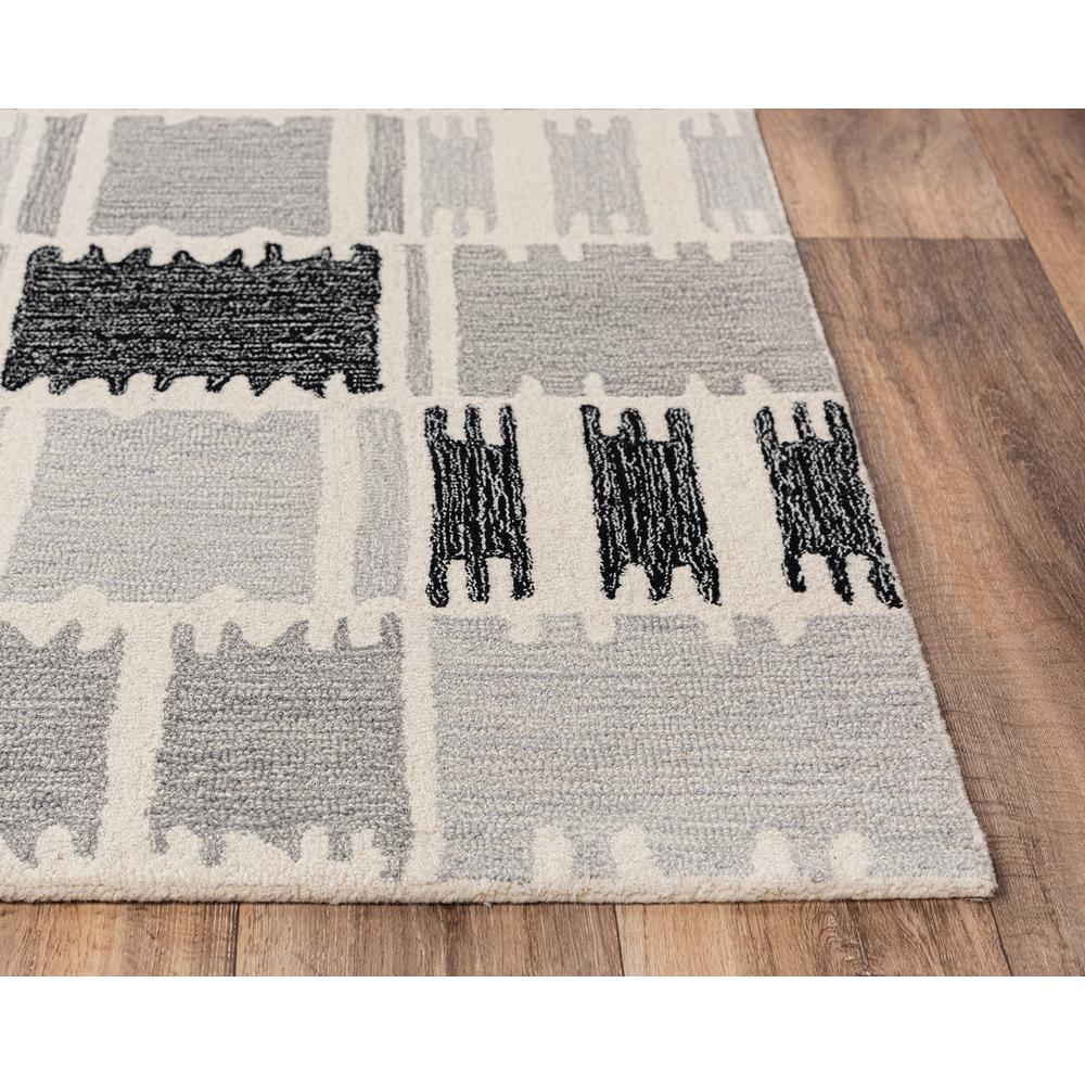 5' x 8' Hand-Tufted Rectangle Rug. Picture 6