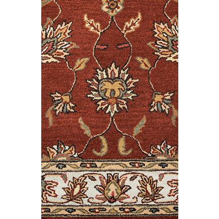 8' Round Hand-Tufted Round Rug. Picture 9