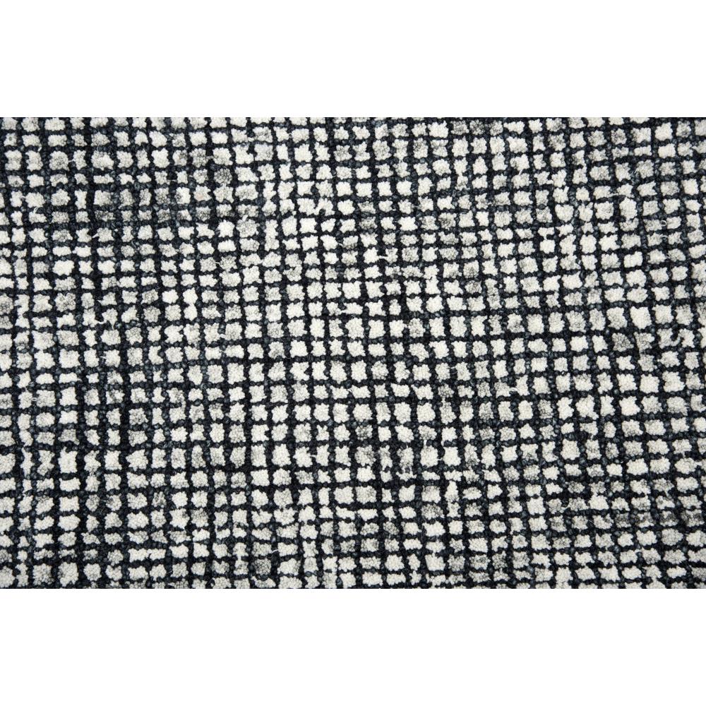 Hand Tufted Cut & Loop Pile Wool Rug, 3' x 5'. Picture 4