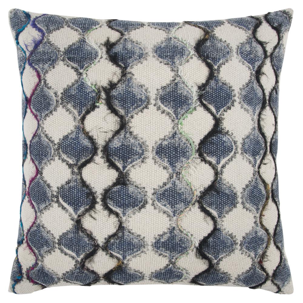 Rizzy Home 20" x 20" Poly Filled Pillow- T13518. Picture 1