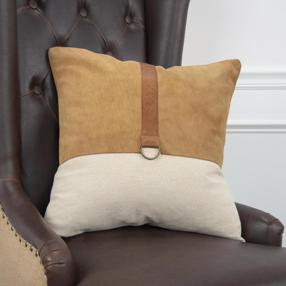 20" x 20" Poly Filled Pillow. Picture 4
