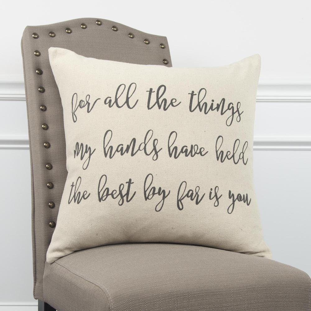 20" x 20" Poly Filled Pillow. Picture 2