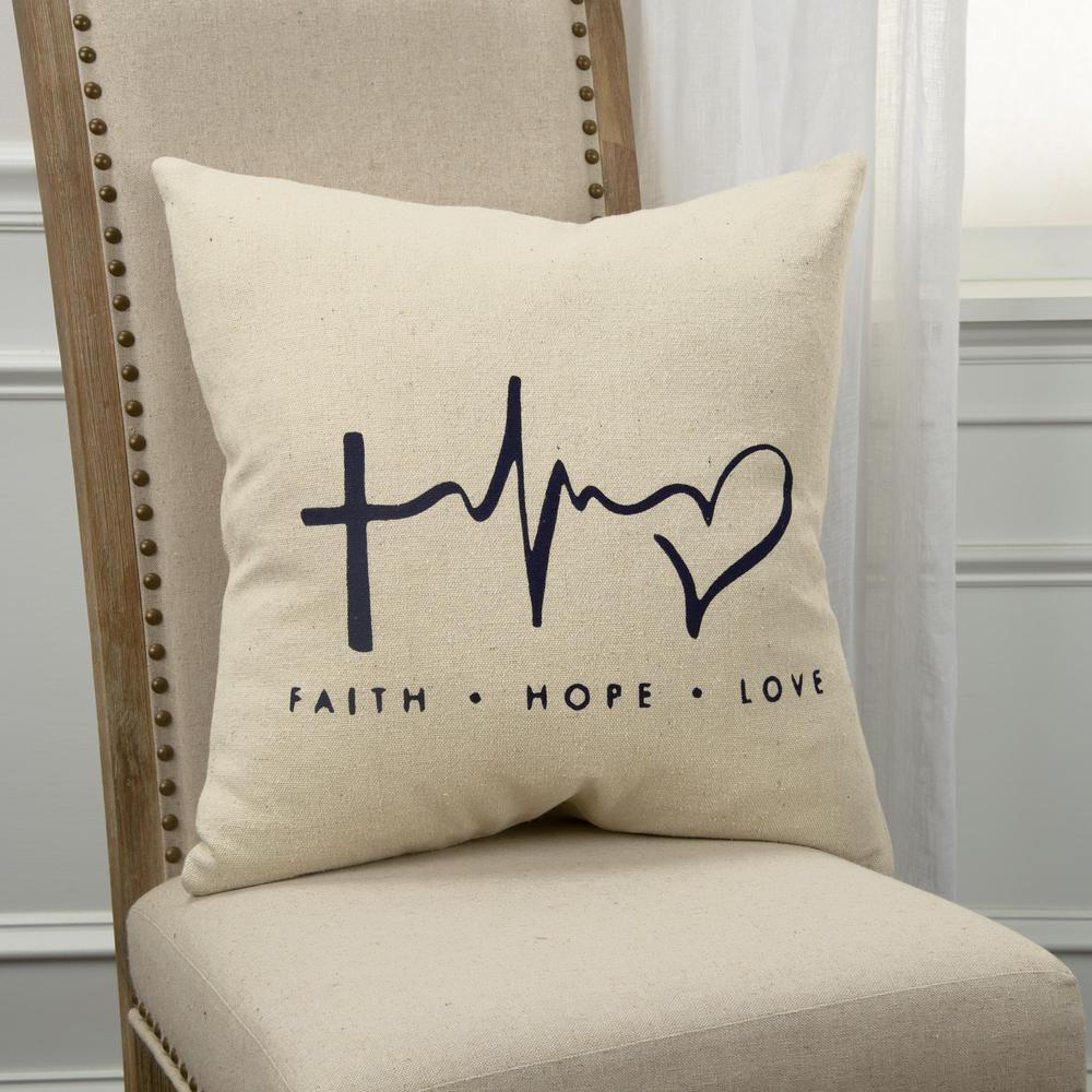 20" x 20" Poly Filled Pillow. Picture 2