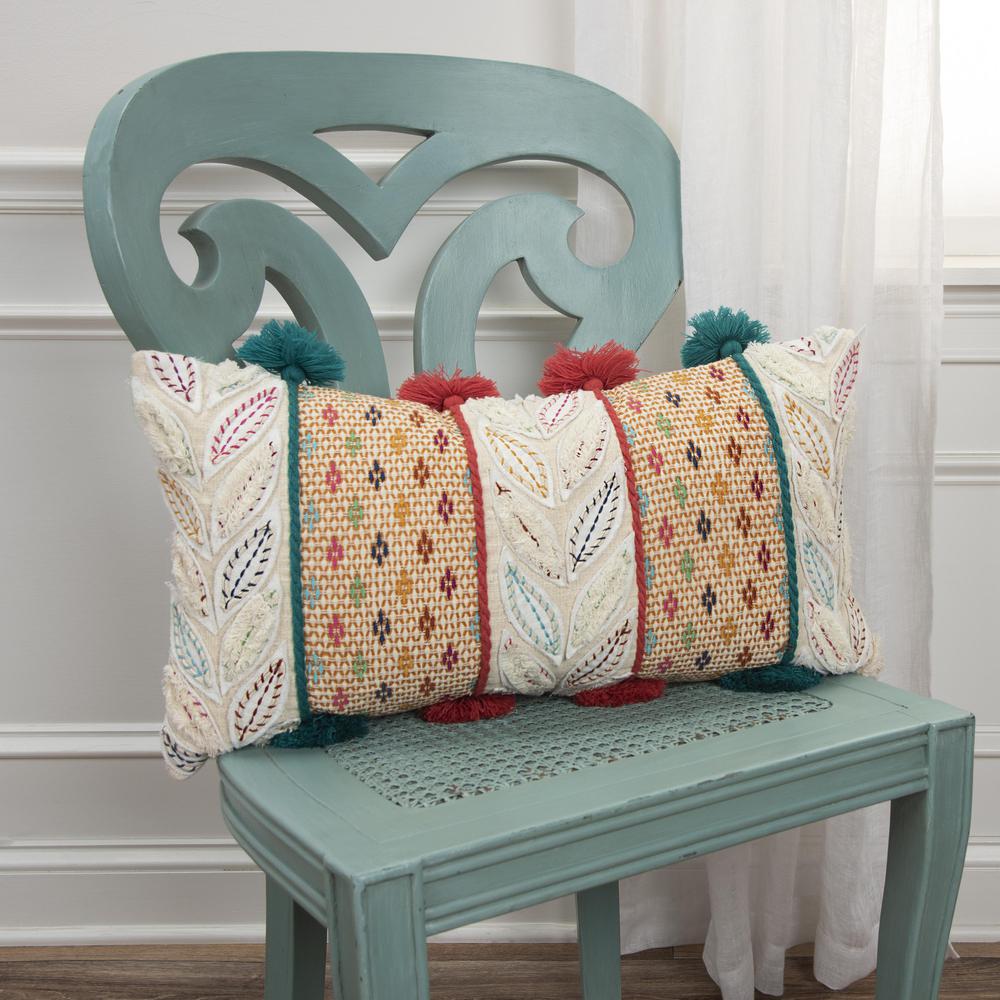 14" x 26" Poly Filled Pillow. Picture 5