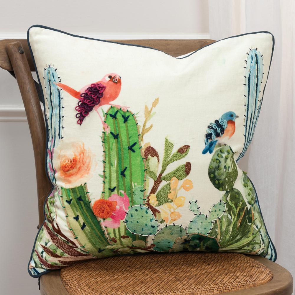 20" x 20" Poly Filled Pillow. Picture 5