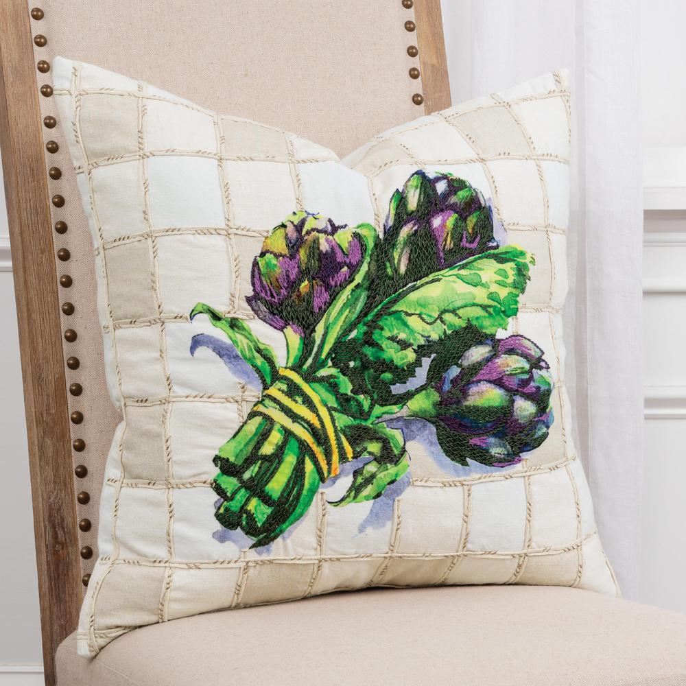 20" x 20" Poly Filled Pillow. Picture 2