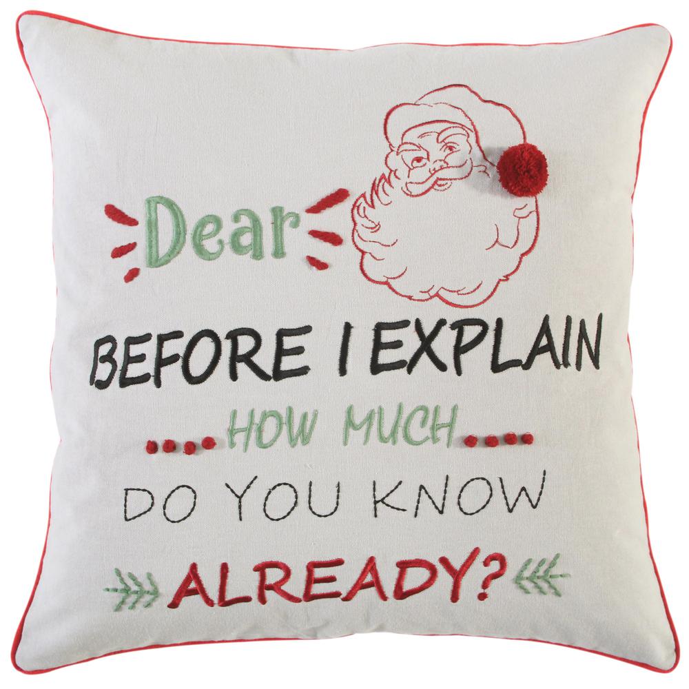 20" x 20" Poly Filled Pillow. Picture 1