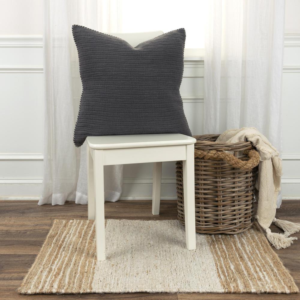 22" x 22" Poly Filled Pillow. Picture 2