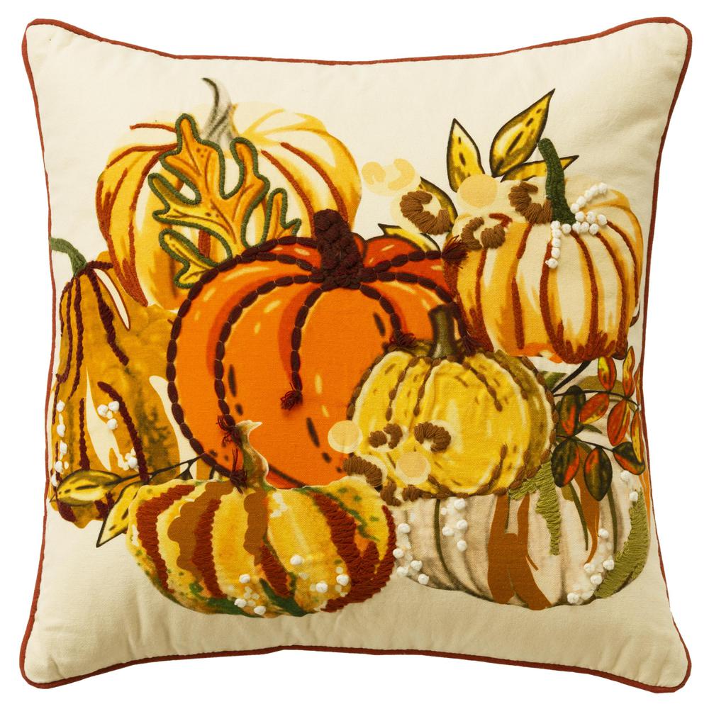 20" x 20" Poly Filled Pillow. Picture 1