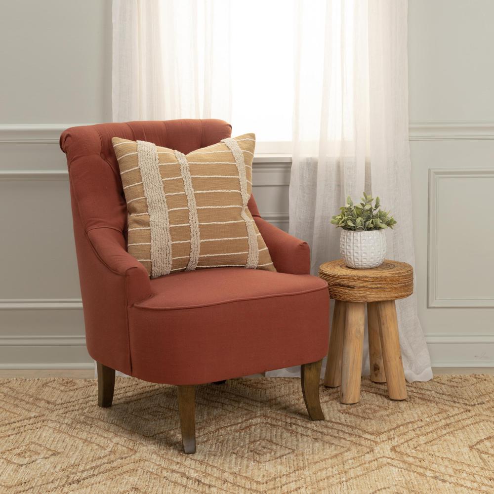 20"X20" 1 poly filled pillow. Picture 2