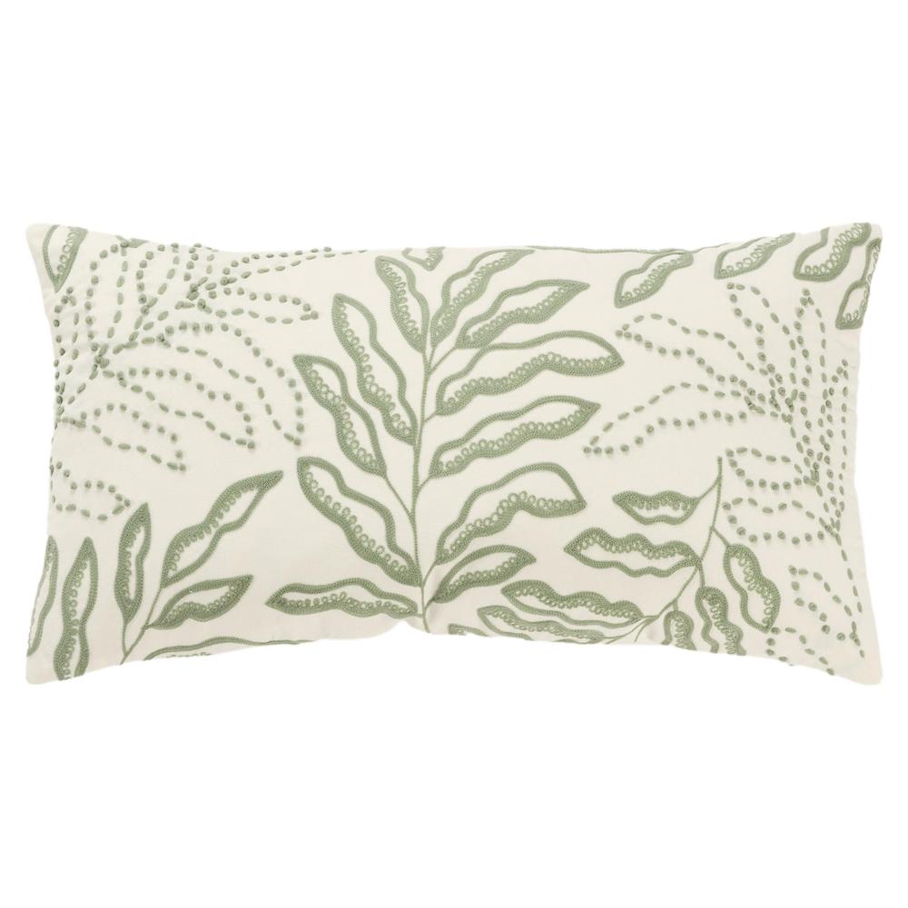 14"X26" 1 poly filled pillow. Picture 1