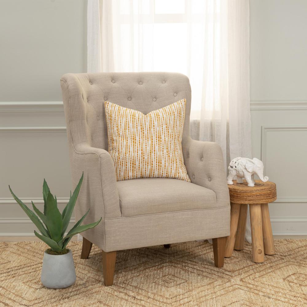 20"X20" 1 poly filled pillow. Picture 2