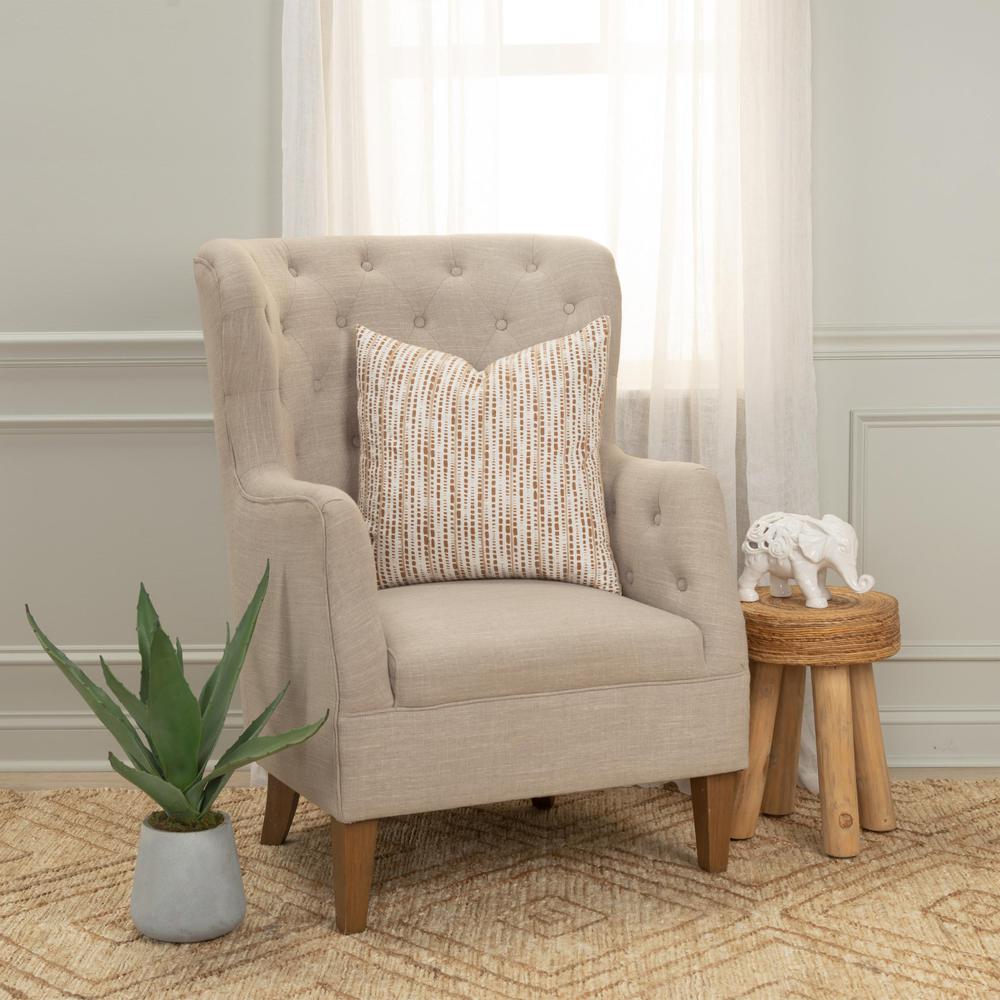 20"X20" 1 poly filled pillow. Picture 2