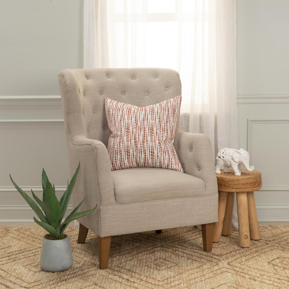 20"X20" 1 poly filled pillow. Picture 2