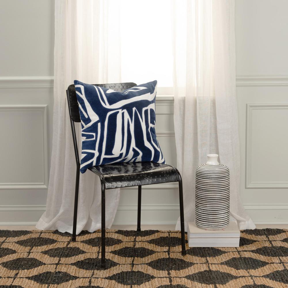 20"X20" 1 poly filled pillow. Picture 2