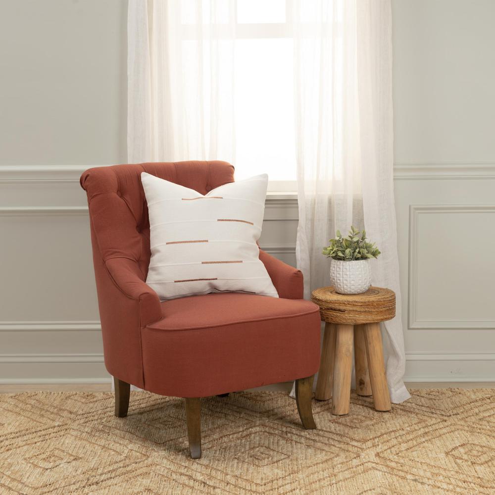 20"X20" 1 poly filled pillow. Picture 2