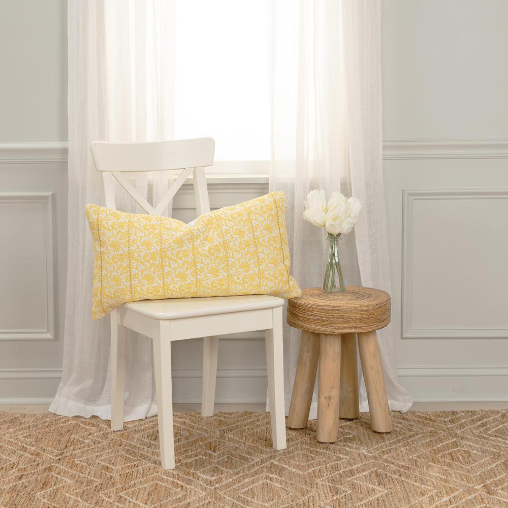 14"X26" 1 poly filled pillow. Picture 2