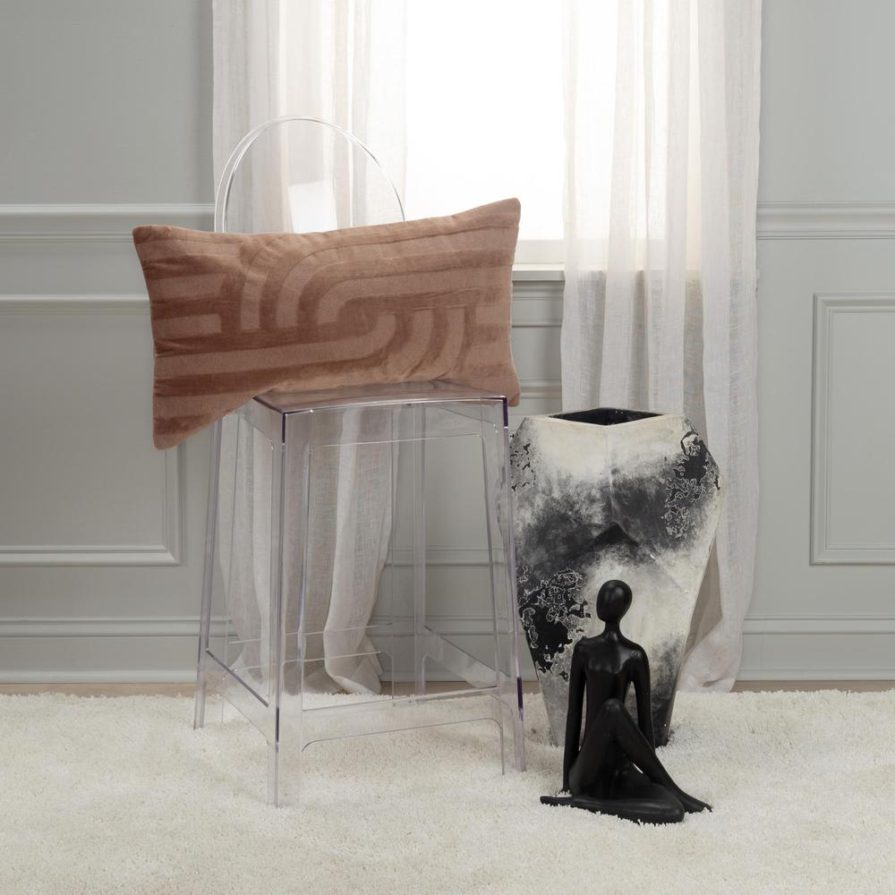 14"X26" 1 poly filled pillow. Picture 2