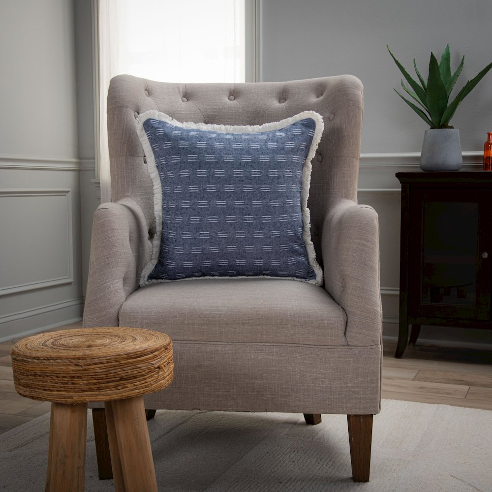 Traditional  20" x 20" Down Filled Pillow. Picture 2