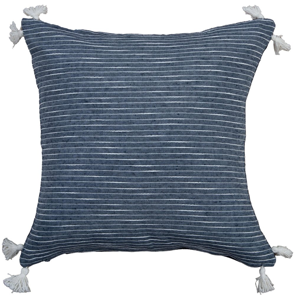 Transitional  20" x 20" Poly Filled Pillow. Picture 1