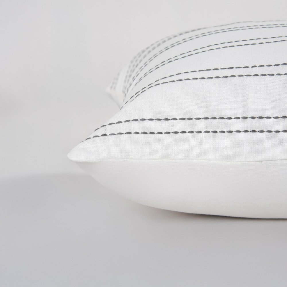 Transitional 20" x 20" Poly Filled Pillow. Picture 6