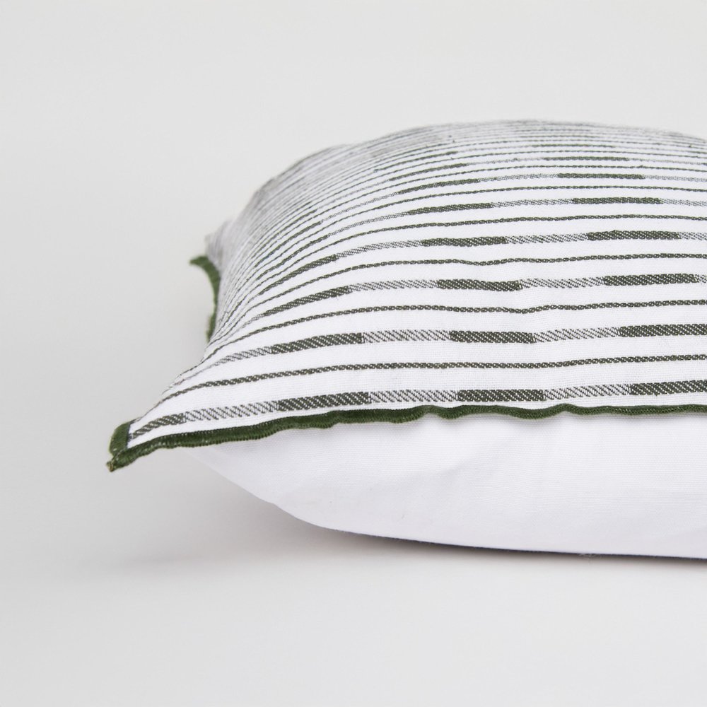 Transitional  20" x 20" Poly Filled Pillow. Picture 5