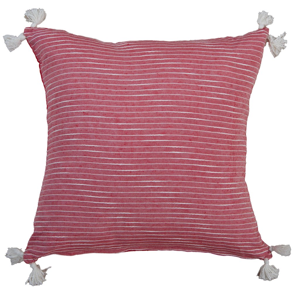 Transitional  20" x 20" Poly Filled Pillow. Picture 1