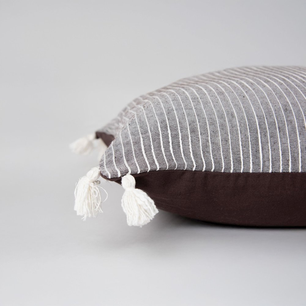 Transitional  20" x 20" Poly Filled Pillow. Picture 5