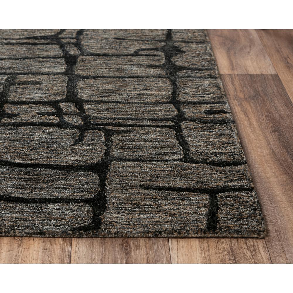 Winston Gray 5' x 8' Hand-Tufted Rug- WST103. Picture 1