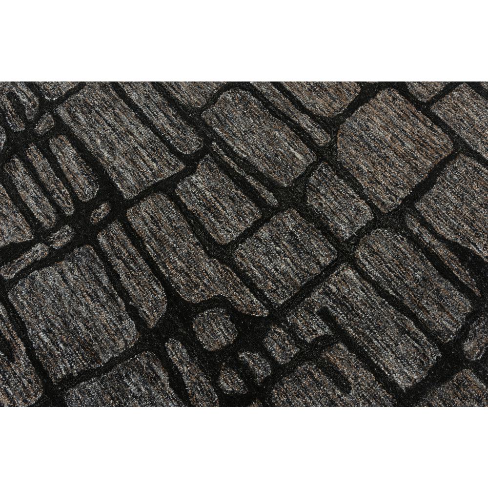 Winston Gray 5' x 8' Hand-Tufted Rug- WST103. Picture 3